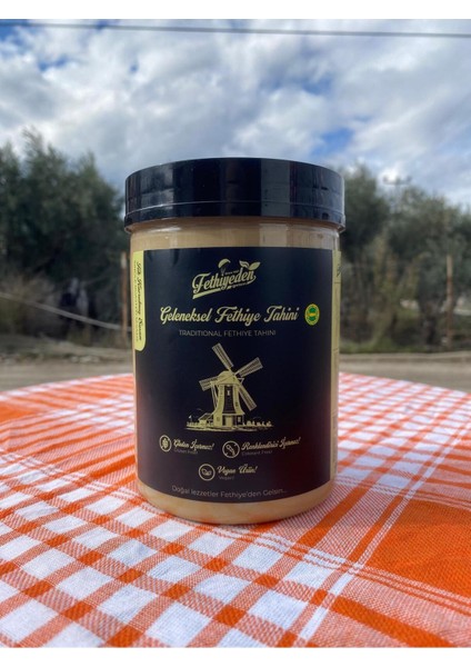 Doğal Katkısız Geleneksel Tek Kavrulmuş Fethiye Tahini 1 kg
