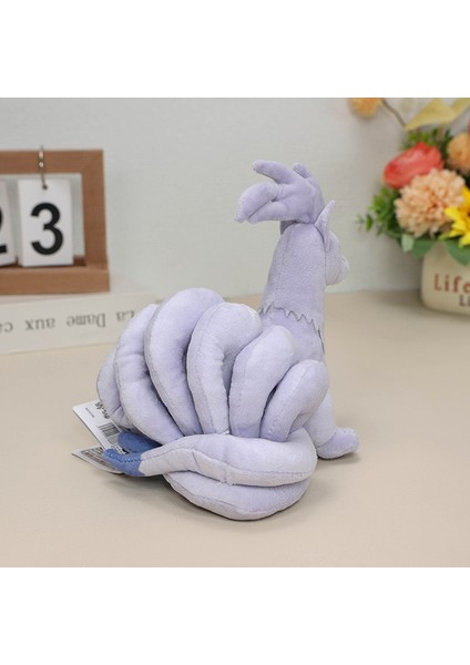 16CM Mor Dokuz Kuyruklu Şeytan Tilki Farklı Renkli Buz Dokuz Kuyruklu Tilki Oyuncak (Yurt Dışından) modelleri