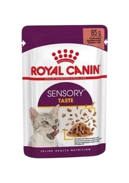 Sensory Taste Pouch Yetişkin Konserve Kedi Maması 85 gr