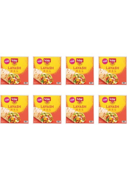 Glutensiz Lavaş 160 gr 8'li