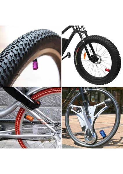 Siyah Stil 4 Adet Evrensel Toz Geçirmez Alüminyum Alaşımlı Bisiklet Kapağı Tekerlek Lastiği Kapalı Araba Kamyon Tüpü Lastik Bisiklet Aksesuarları (Yurt Dışından) fırsatları