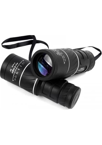 40X52 Tek Gözden Izlenebilen Teleskop Modelinde Monoküler Dürbün,