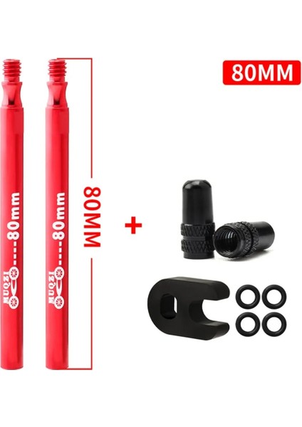 GOLD60MM Tarzı 2 Adet Bisiklet Presta Vana Iç Bisiklet Tüpleri Genişletici Alüminyum Alaşımlı Boyut mm Mtb Yol Bisikleti Tubeless Jant Vana Araçları (Yurt Dışından)