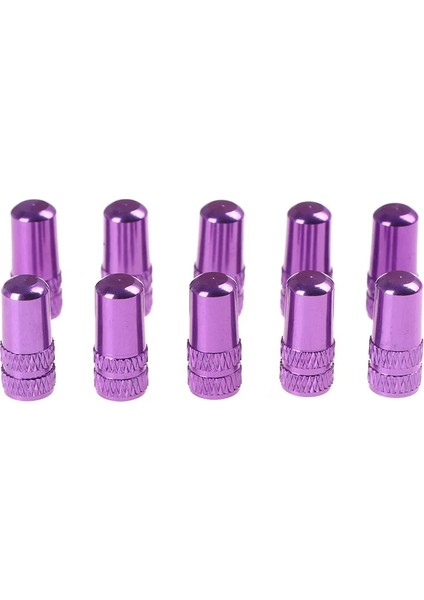 Mor Tarzı Bisiklet Aksesuarları Bisiklet Presta Valf Kapağı Dayanıklı Bisiklet Fixie Mtb Presta Jant Lastik Kök Hava Valfi Kapakları Toz Kapağı (Yurt Dışından)