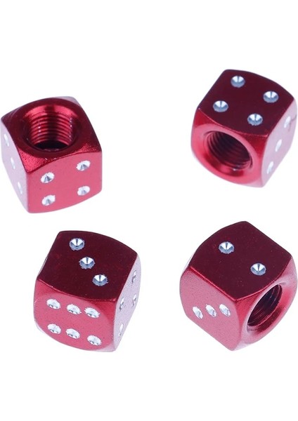 Resim Stili Olarak 4 Adet Çok Bisiklet Lastiği Valf Kapakları Zar Topu Yıldız Taç Şekli Bisiklet Lastiği Tekerlek Kök Hava Valfi Kapağı Oto Kamyon Hava Geçirmez Kapaklar (Yurt Dışından)