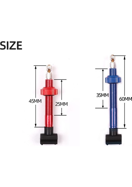Turuncu 45 mm Stili Blooke Bisiklet Tubeless Vana Presta Fv Cap Ountain Bisiklet Nipel Wtool Mtb Yol Bisikleti Için Alaşım Aksesuarları (Yurt Dışından) indirimleri