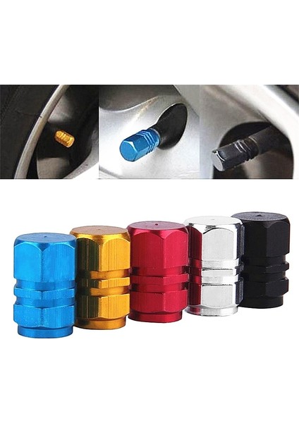 4 Adet Şerit Tarzı 4 Adet Bisiklet Hava Valfi Kapağı Lastik Tekerlek Jantları Kök Valf Toz Kapağı Bisiklet Alüminyum Hırsızlığa Dayanıklı Valf Kök Kapakları (Yurt Dışından) fiyatları