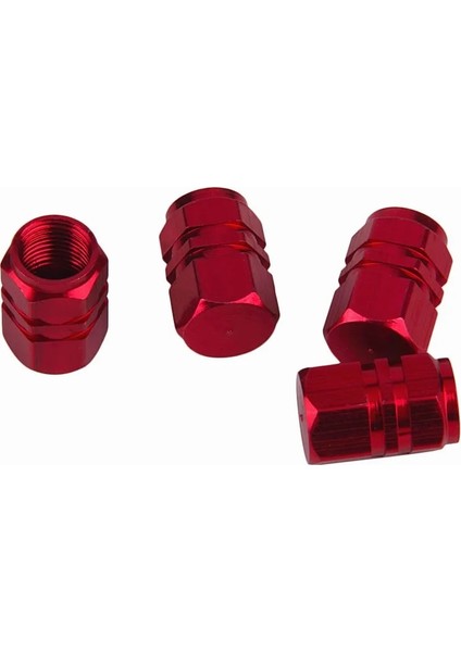 4 Adet Şerit Tarzı 4 Adet Bisiklet Hava Valfi Kapağı Lastik Tekerlek Jantları Kök Valf Toz Kapağı Bisiklet Alüminyum Hırsızlığa Dayanıklı Valf Kök Kapakları (Yurt Dışından) fırsatları