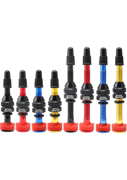 Mavi 60MM Tarzı Bisiklet Alaşımlı Tubeless Lastik Fv Presta Vana Kök Mtb Yol Bisikleti Tubeless Jant C Alaşımlı Nipel Pirinç Çekirdekli Vana Plastik Kapaklı (Yurt Dışından) modelleri