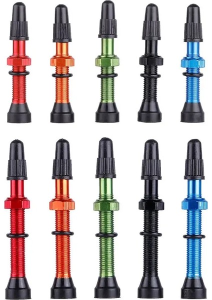 SIYAH-60MM Tarzı Yol Mtb Bisiklet Tubeless Lastikler Için 1 Pair Presta Vana Pirinç Çekirdek Alaşım Kök Tubeless Mastik Vana Kapağı (Yurt Dışından) fiyatları