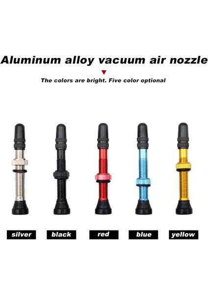 Gümüş 60MM Tarzı 2 Adet mm Bisiklet Pirinç Veya Alaşımlı Kök Fv Presta Tubeless Lastik Vana Yol Bisikleti Mtb Nipel Aracı Tubeless Mastik Alaşımlı Vana (Yurt Dışından) modelleri