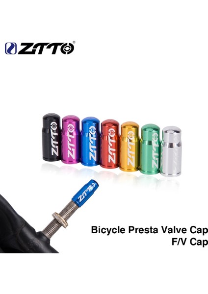 2 Adet Yeşil Stil Ztto Mtb Yol Bisikleti Presta Valf Kapakları Fv Lastik Iç Tüp Lastik Alüminyum Alaşımlı Toz Geçirmez Kapak Bisiklet Parçaları (Yurt Dışından)
