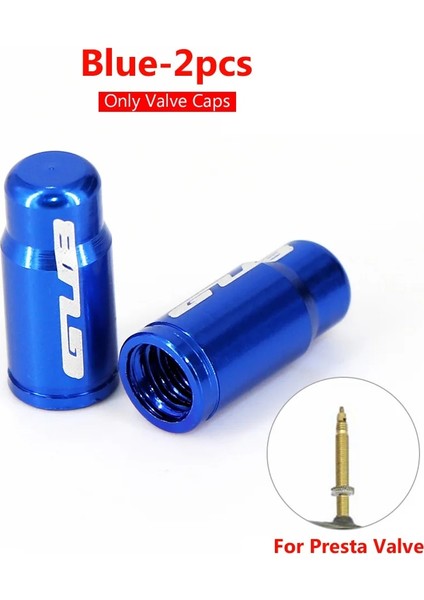 2 Adet Vana Kapağı-Mavi Tarzı Rısk 4'ü 1 Arada Bisiklet Valfi Göbek Anahtarı ve 2 Presta Lastik Valf Kapakları Seti Yol Bisikleti Valf Kurulumu Kaldırma Taşınabilir Onarım Aracı (Yurt Dışından)