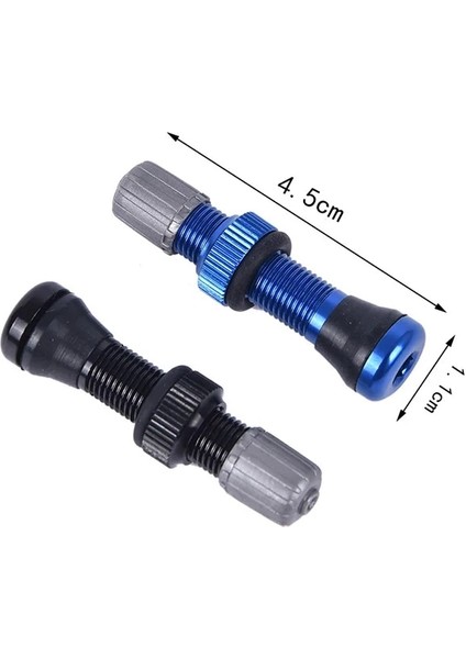 Beyaz Stil Dağ Bisikleti Valfi Için Tb Bisiklet Schrader Tubeless Valf Jant Tekerlek Tubeless Lastik Lastik Valf (Yurt Dışından)