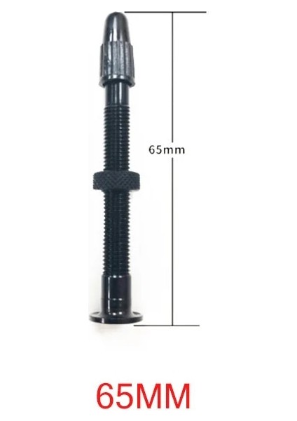 1 Adet 65MM Tarzı Bisiklet Için Iç Lastiksiz Valf Bisiklet Için Iç Lastiksiz Hazır Lastik Lastik Karbon Jant Alüminyum Alaşımı Tüpsüz Valf (Yurt Dışından)