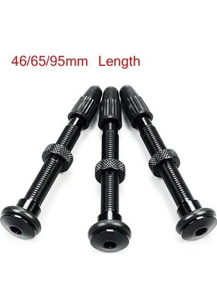 1 Adet 65MM Tarzı Bisiklet Için Iç Lastiksiz Valf Bisiklet Için Iç Lastiksiz Hazır Lastik Lastik Karbon Jant Alüminyum Alaşımı Tüpsüz Valf (Yurt Dışından)