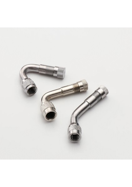 Gümüş 45 Tarzı 1 Adet Derece Açı Pirinç Hava Lastik Vana Kök Uzatma Adaptörü ile Araba Kamyon Motosiklet Bisiklet Bisiklet Aksesuarları (Yurt Dışından) indirimleri