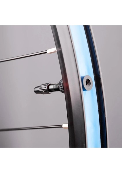 34MM Tarzı Blooke Tubeless Lastik Vana Mtb Yol Bisikleti Için Alüminyum Alaşımlı Lastik Vana Bisiklet Aksesuarları (Yurt Dışından)