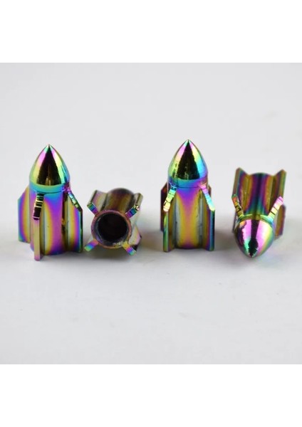 2 Adet Tarzı 2 Adet Alüminyum Araba Bisiklet Lastik Vana Kapakları Neon Işıkları Renkli Mermi Tasarım Araba Kamyon Hava Limanı Kapağı Lastik Jant Vana Tekerlek Kök Kapağı (Yurt Dışından)