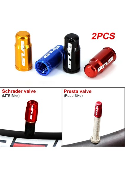 Presta Stili Için Altın 2 Adet Alüminyum Bisiklet Lastiği Valf Kapakları Somun Seti Mtb Yol Bisikleti Tüp Valf Kapağı Avfv Schrader Valf Kapağı Presta Valf Kapağı (Yurt Dışından)