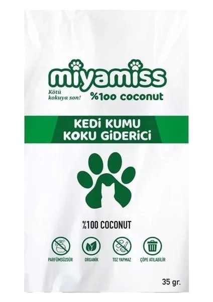 Coconut Kedi Kumu Giderici 35 gr