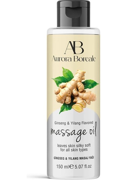 Ginseng Aromalı Masaj Yağı 150 ml