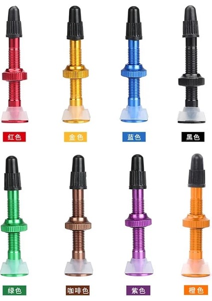Pembe Tarzı mm Pirinç Veya Alaşımlı Stem Bisiklet Fv Tubeless Lastik Valf Yol Bisikleti Mtb Nipel Wtool Alaşımlı Valf Kapağı (Yurt Dışından)