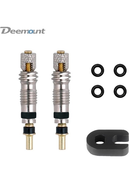 Schrader Core 24PC Stili Pcs Presta Valf Pirinç Çekirdek W Opsiyonel Alet C ile Işlenmiş Fv Mtb Yol Bisikleti Tüpleri Onarım Lastik Servis Parçaları (Yurt Dışından)