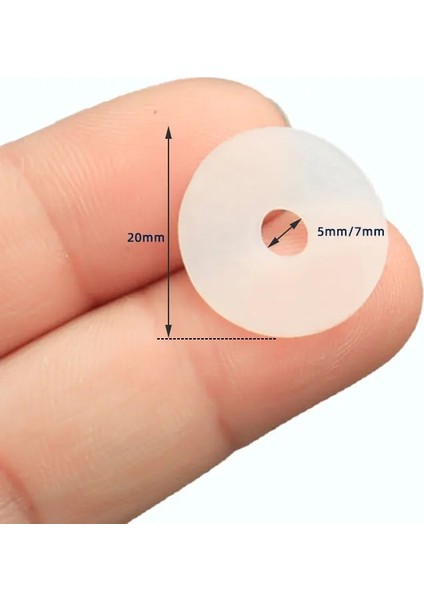 Fv Etiketler 20 Adet Tarzı Deemount Valf Montaj Parçaları Jant Koruma Etiketi Schrader Presta Nozul Uygulanabilir Ped Tubeless Nipel Contası (Yurt Dışından)