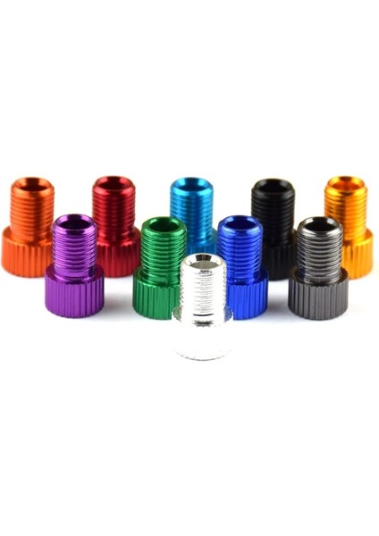 Siyah Stil Alüminyum Bisiklet Bisiklet Valfi Presta - Schrader Dönüştürücü Araba Valfi Adaptörü (Yurt Dışından) modelleri