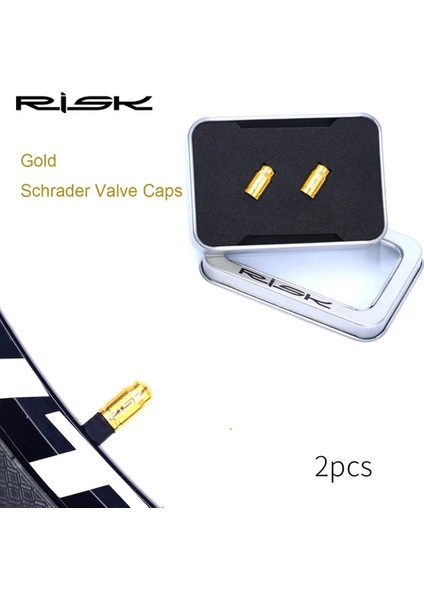2 Adet Goldr-Schrader Stili 1 Takım Titanyum Alaşımlı Prestaschrader Vana Kapağı ve Somun Bisiklet Lastiği Lastik Dönüşüm Gaz Tozluk Mtb Bisiklet Vana Adaptörü Vana Kapağı (Yurt Dışından)