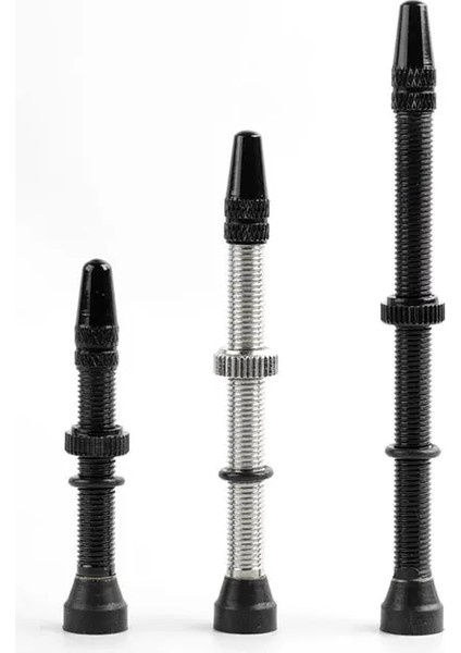 60 mm Pirinç Gümüş B Stili Deemount 1 Pair mm C Işlenmiş Eloksallı Presta Valfler, Mtb Yol Bisikleti Için Tubeless Lastikler Pirinç Kök Pirinç Çekirdek (Yurt Dışından)