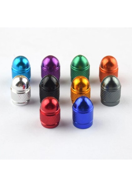 4 Adet Gümüş Tarzı 4 Adet Bisiklet Vana Kapakları Alüminyum Alaşımlı Schrader Vana Kapakları Arabalar Motosikletler Tekerlek Lastik Vana Toz Kapağı Bisiklet Bisiklet Aksesuarları (Yurt Dışından)