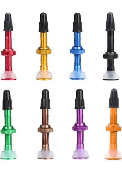 No.1 Tarzı 1 Takım mm Bisiklet Vana Yol Bisikleti Tubeless Lastikler Alaşım Tubeless Mastik Uyumlu Vakum Memesi Bisiklet Bisiklet Aksesuarları (Yurt Dışından)