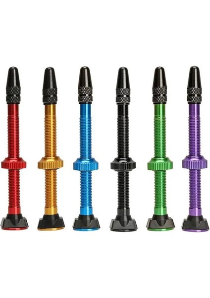No.1 Tarzı 1 Takım mm Bisiklet Vana Yol Bisikleti Tubeless Lastikler Alaşım Tubeless Mastik Uyumlu Vakum Memesi Bisiklet Bisiklet Aksesuarları (Yurt Dışından)