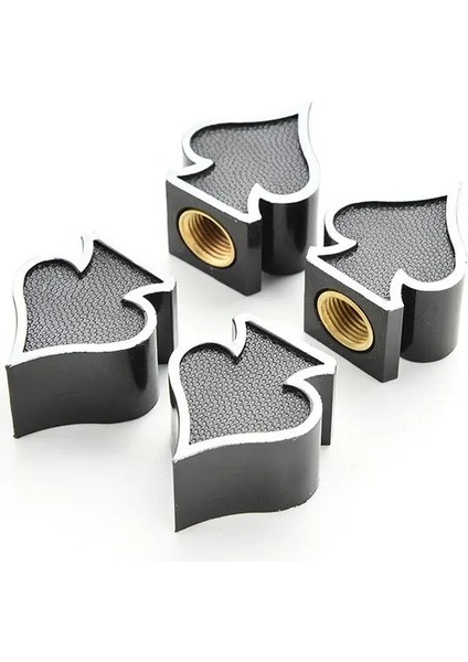 No.2 Tarzı 4 Adet Çok Bisiklet Lastiği Valf Kapakları Zar Topu Yıldız Taç Şekli Bisiklet Lastiği Tekerlek Kök Hava Valfi Kapağı Oto Kamyon Hava Geçirmez Kapaklar (Yurt Dışından)