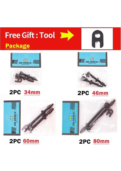 Turuncu 46 mm Stili Blooke Bisiklet Tubeless Vana Presta Fv Kap Çekirdek Ountain Nipel Wtool Mtb Yol Bisikleti Aksesuarları (Yurt Dışından) fırsatları