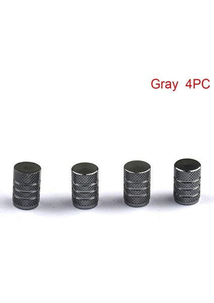 Gy Tarzı 4 Adet Alaşım Lastik Valf Kapakları Otomobiller Toz Geçirmez Tekerlek Valf Kapakları Bisiklet Valf Kapağı Bisiklet Aksesuarları (Yurt Dışından)