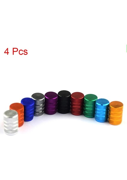 Gy Tarzı 4 Adet Alaşım Lastik Valf Kapakları Otomobiller Toz Geçirmez Tekerlek Valf Kapakları Bisiklet Valf Kapağı Bisiklet Aksesuarları (Yurt Dışından) fırsatları