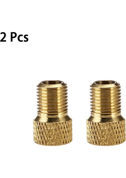 2 Adet Tarzı Valf Adaptörü Dönüştürücü Yol Bisikleti Bisiklet Pompası Tüp Presta Halka Conta Döngüsü Aksesuarları Iğne Dönüştürücü ile Schrader'a (Yurt Dışından)