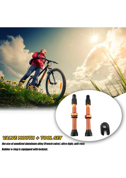 Siyah 54 mm Stili Et Bisiklet mm Uyumlu Yol Için Valf Mtb Bisiklet Tubeless Lastikler Pirinç Çekirdek Alaşım Kök Tubeless Mastik (Yurt Dışından) fırsatları