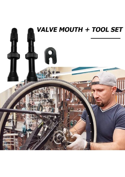 74 mm Siyah Stil Mtb Dağ Yol Bisikleti Tubeless Lastikler Için Aracı ile 1 Çift Bisiklet Presta Vana Pirinç Çekirdek Alaşım Kök (Yurt Dışından) modelleri