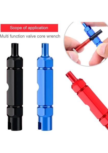 Mavi Stil Mtb Bisiklet Anahtarı Vana Çekirdeği Alüminyum Alaşımlı Hava Lastik Meme Sökme Araçları Aks Bisiklet Bisiklet Tamir Aracı Fit (Yurt Dışından)