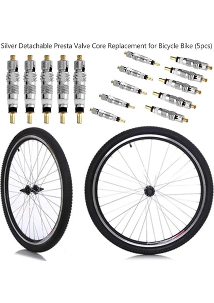 5 Adet Tarzı Lver Bisiklet Valf Çekirdeği Kök Presta Stil Lastik Valf Çekirdeği Tubeless Yol Bisikleti Için Mtb Bisiklet Freni Bisiklet Için (Yurt Dışından) modelleri