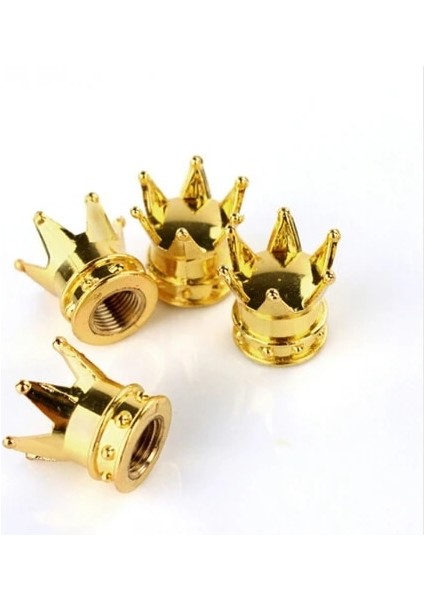 No.1 Tarzı 4 Adetlot Bisiklet Lastiği Vana Kapakları Zar Topu Yıldız Taç Kök Kapakları Araba Kamyon Bisiklet Atv Jant Jantları Bisiklet Aksesuarları (Yurt Dışından)