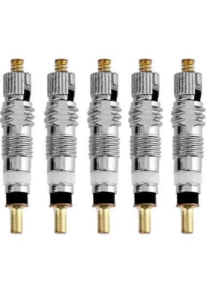 5 Adet Tarzı Pcs Bisiklet Vana Çekirdek Kök Presta Stil Lastik Vana Çekirdeği Tubeless Yol Bisikleti Mtb Hava Pompası Bisiklet Vana Temizleme Aracı (Yurt Dışından)