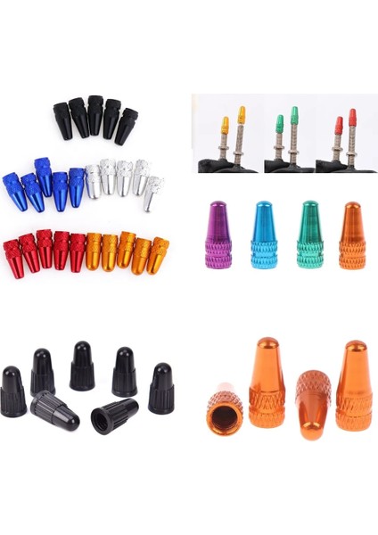 1 Adet Tarzı 1- Bisiklet Presta Valf Kapağı Dayanıklı Bisiklet Fixie Mtb Presta Jant Lastik Kök Hava Valfi Kapakları Toz Kapağı Bisiklet Aksesuarları (Yurt Dışından)