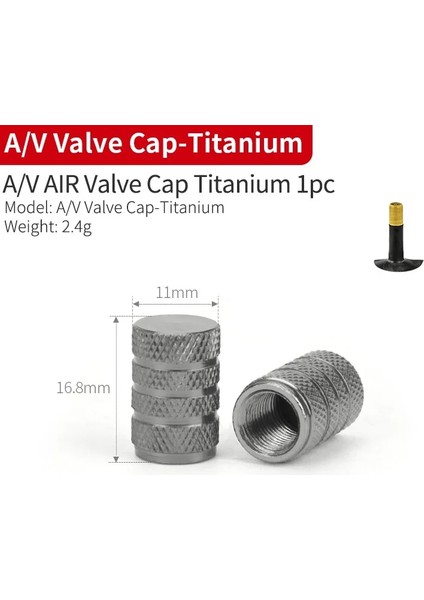 Av Titanyum 1 Adet Tarzı Jshou Bisiklet Schrader Sclaverand Presta Vana Kapak Kapakları Adaptör Pompası Dönüştürmek Presta Tekerlekler Gaz Memesi Tüp Bisiklet Aksesuarları (Yurt Dışından)