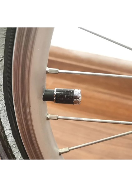 No.24 Tarzı 1 Çift Bisiklet Lastiği Valf Kapağı Schrader Brompton Katlanır Bisiklet Alüminyum Karbon Bayrağı Mtb Aksesuarları (Yurt Dışından)