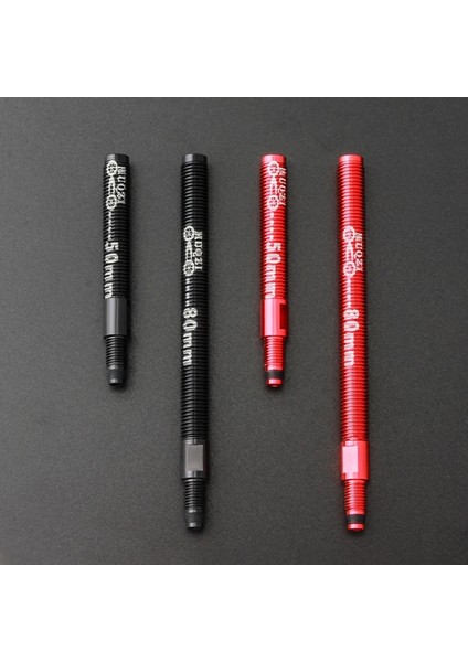 ENTEGRE80 Mmgümüş Stil Muqzı Bisiklet Presta Valf Genişletici Kattığı Lastik Çıkarılabilir Valf Iç Tüp Uzatma Valfi Adaptörü Çekirdek Aracı ile (Yurt Dışından)